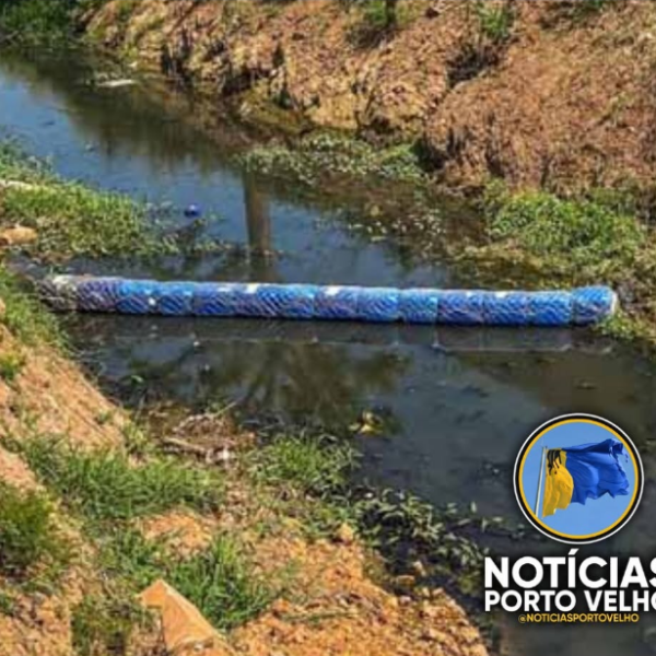 Porto Velho estuda instalar ecobarreiras para conter lixo nos igarapés