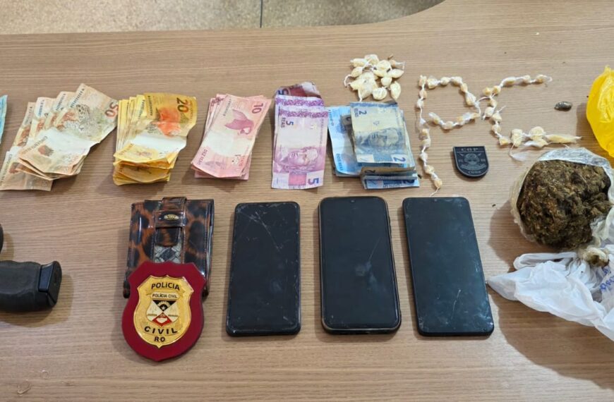 Polícia Civil apreende mais de 230 quilos de drogas e prende dois suspeitos em área rural de Rio Crespo