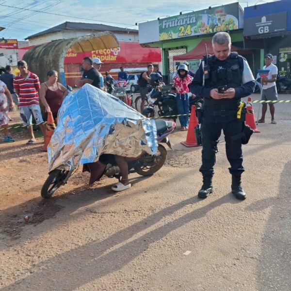 MULHER DE 40 ANOS MORRE APÓS SOFRER MAL SÚBITO ENQUANTO CONDUZIA MOTOCICLETA EM PORTO VELHO