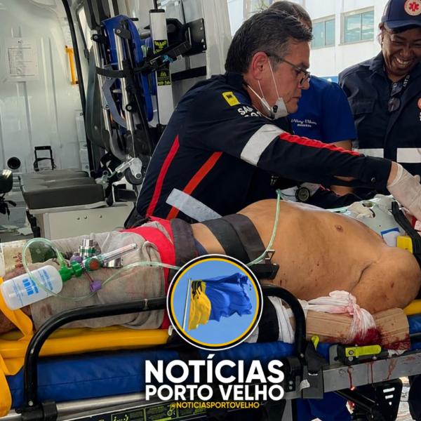 IDOSO É ATROPELADO POR CAMINHÃO E FICA EM ESTADO GRAVÍSSIMO PRÓXIMO À USINA HIDRELÉTRICA DE SAMUEL