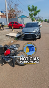 DESRESPEITO À SINALIZAÇÃO PROVOCA COLISÃO VIOLENTA E DEIXA&hellip;