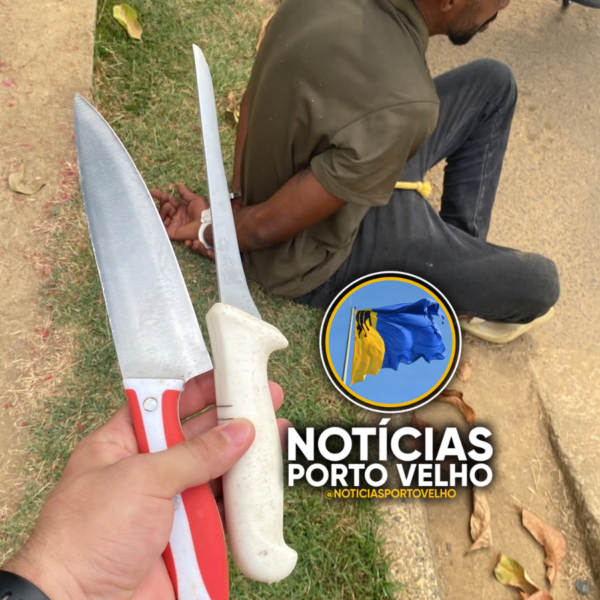 TENSÃO EM CRECHE: HOMEM INVADE INSTITUIÇÃO E É DETIDO COM DUAS FACAS