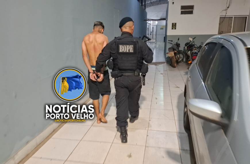 Mulher é baleada nas duas mãos e suspeito é apreendido com pistola da PM no Orgulho do Madeira