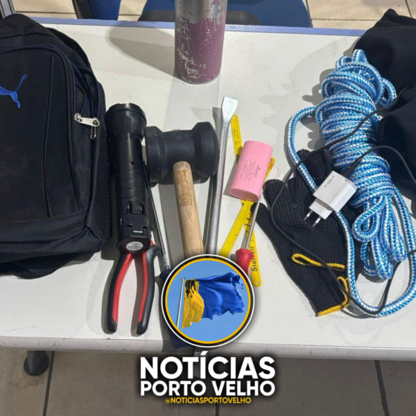 CRIMINOSOS DE BRASÍLIA, ESPECIALIZADOS EM FURTOS A SHOPPING CENTERS, SÃO PRESOS DURANTE TENTATIVA DE FURTO EM PORTO VELHO