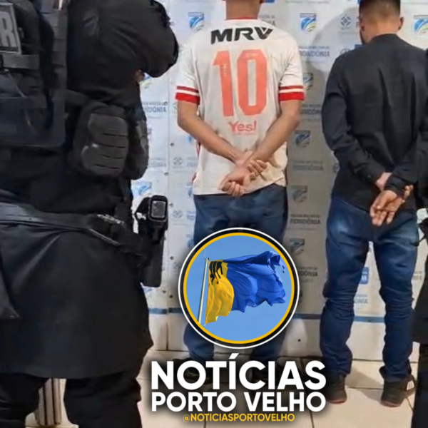 APENADO DE TORNOZELEIRA E COMPARSA SÃO DETIDOS COM SUBMETRALHADORA DURANTE AÇÃO DO BPTAR