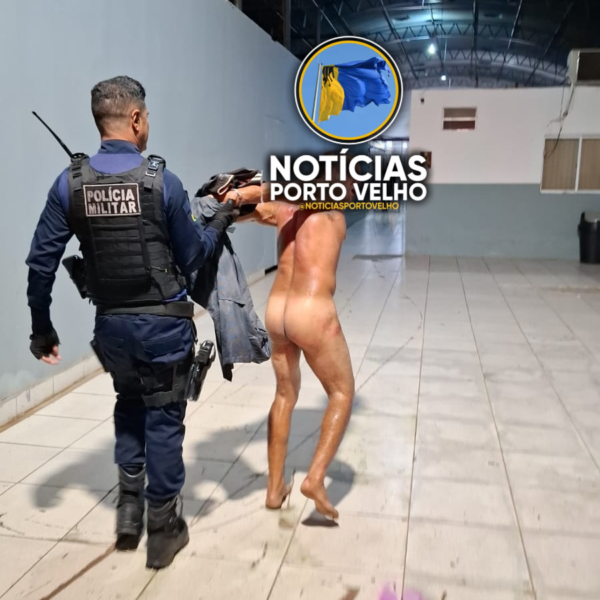 HOMEM DE 47 ANOS RESISTE À PRISÃO APÓS AMEAÇAR COMPANHEIRA DE 53 ANOS EM PORTO VELHO