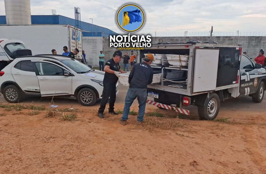 Homem de 37 anos é encontrado morto dentro de carro no bairro Lagoa, em Porto Velho