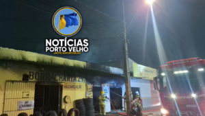 FOGO DESTRÓI COMÉRCIOS NA ZONA LESTE DE PORTO&hellip;