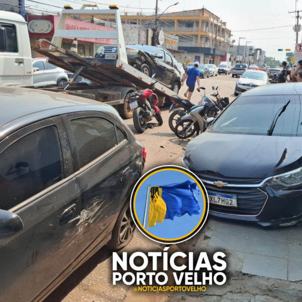 GRAVE ACIDENTE NA AVENIDA CALAMA TERMINA COM MOTORISTA PRESO E DESTRUIÇÃO DE BLINDEX DE PANIFICADORA EM PORTO VELHO