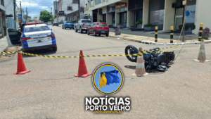 Motociclista fica ferido após colisão com carro elétrico&hellip;