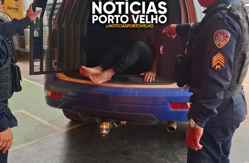 Moto roubada é recuperada após abordagem no bairro Renascer, em Porto Velho