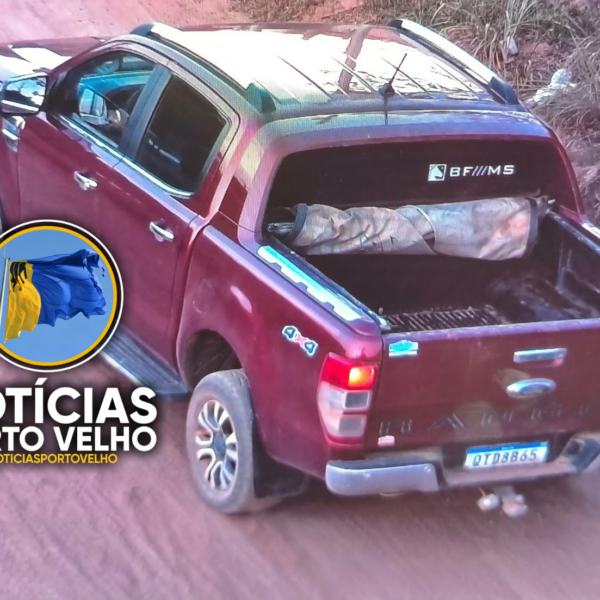 Idoso é amarrado e algemado durante roubo de caminhonete em propriedade rural de Porto Velho