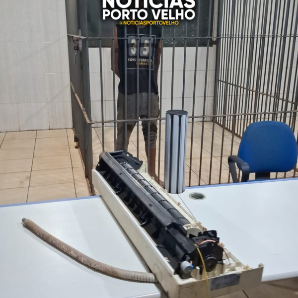 HOMEM É PRESO APÓS SER ENCONTRADO DORMINDO DENTRO DE ASSOCIAÇÃO NA ZONA LESTE DE PORTO VELHO