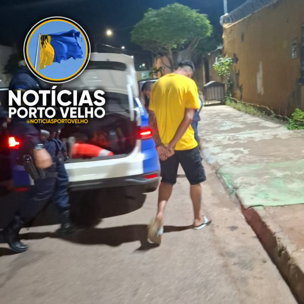 JOVEM TENTA TOMAR ARMA DE PM, É BALEADO NA PERNA E COMPARSA ACABA PRESO EM PORTO VELHO
