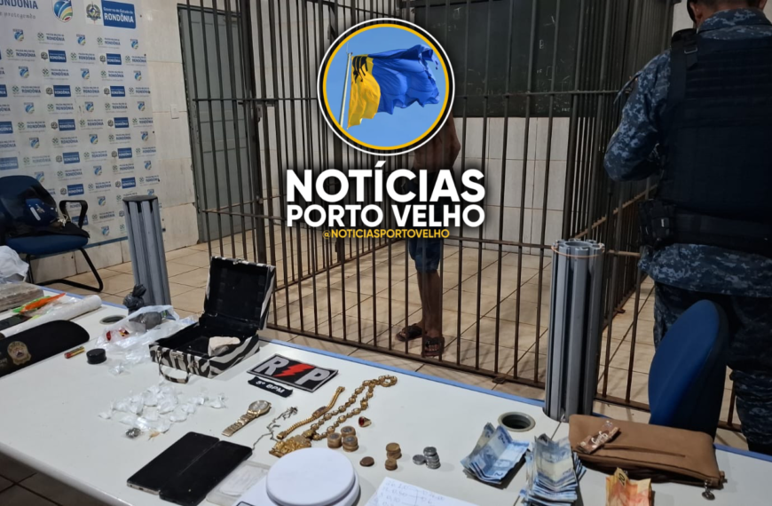 POLÍCIA MILITAR FECHA PONTO DE VENDA DE DROGAS EM CASA ABANDONADA NA ZONA LESTE DE PORTO VELHO
